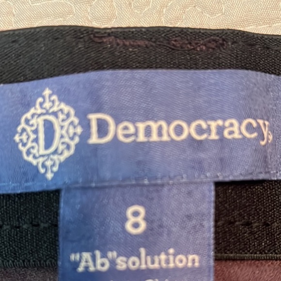 Democracy Corduroy Purple Jeggings Ab Solutions Pants - Picture 7 of 12